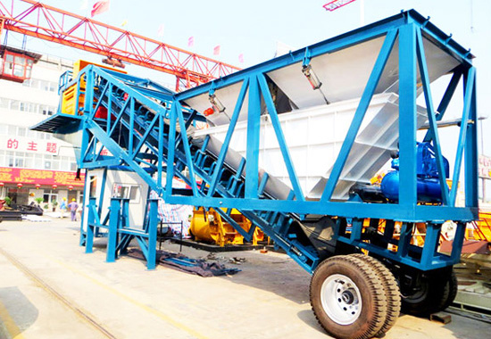 Small Mobile Concrete Batch Plant Supplier