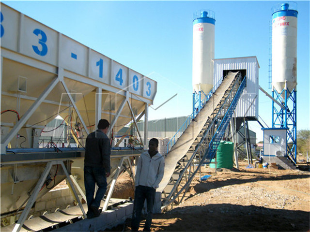 Stationary Concrete Batching Plant