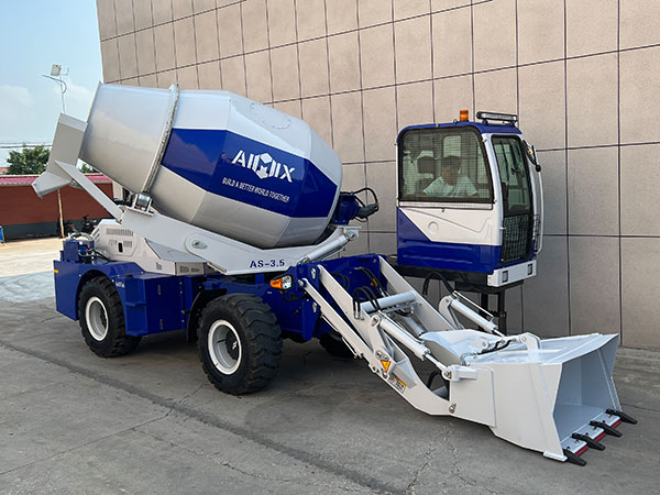 Looking At  Advantages Of China Self Loading Concrete Mixer