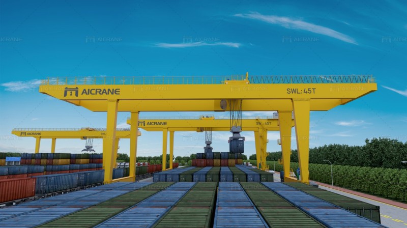 Aicrane rmg container gantry crane
