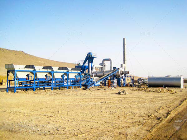 Asphalt Drum Plant Portable