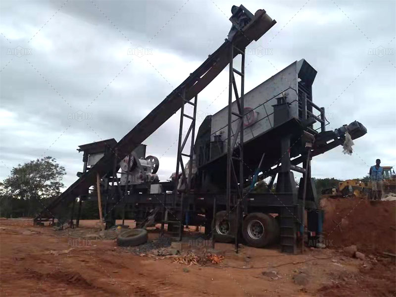 what is a mobile crushing and screening plant