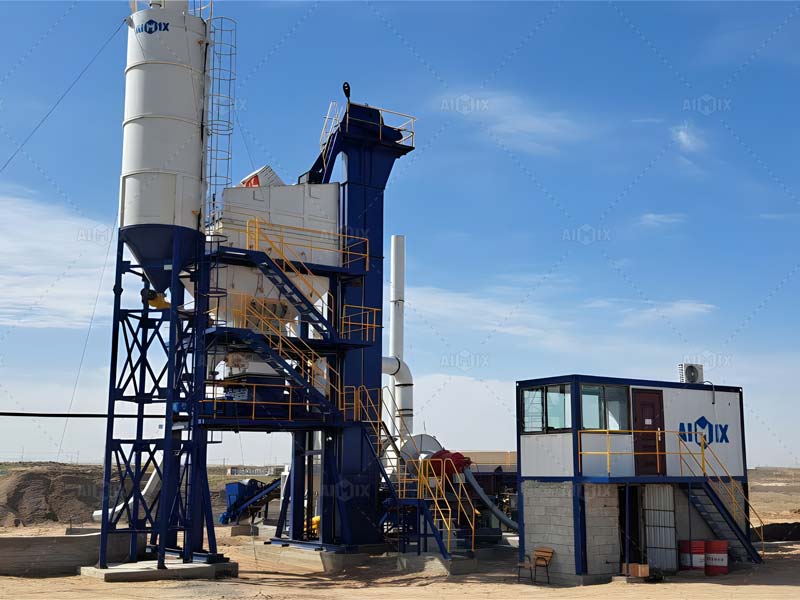 60 ton per hour asphalt batch plant