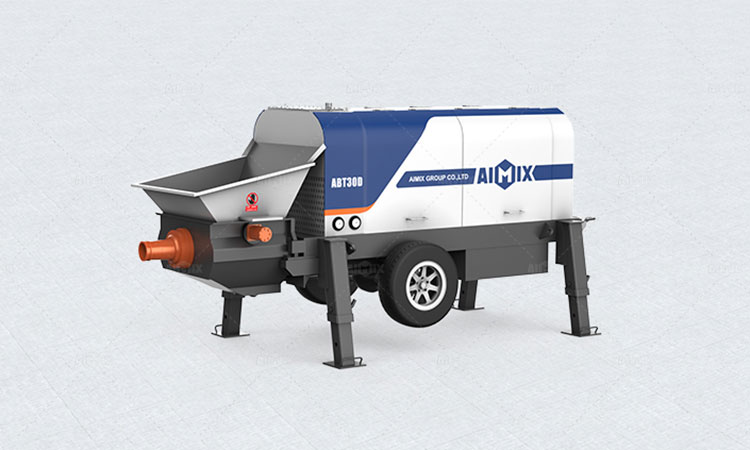 concrete pump stationary