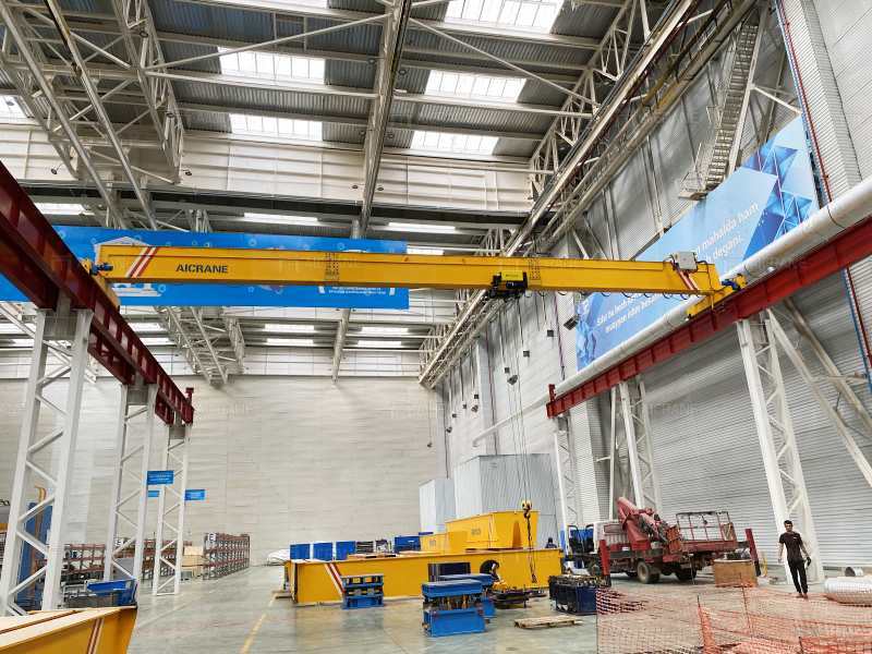 single girder overhead lifting crane