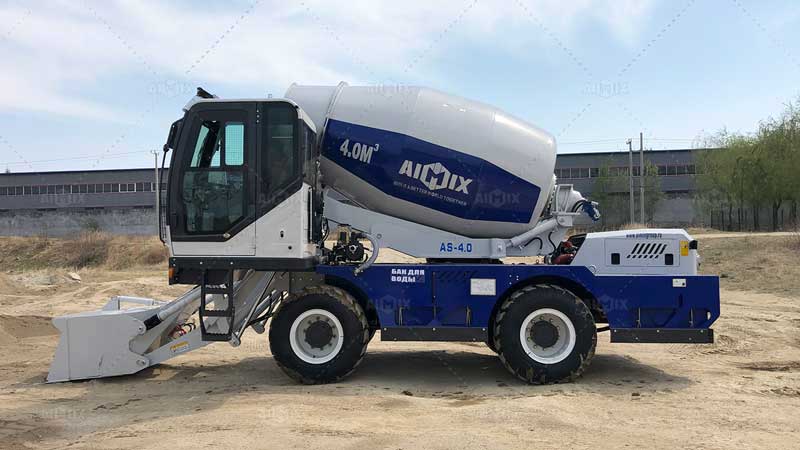 AS-4.0 self loading concrete mixer in kenya
