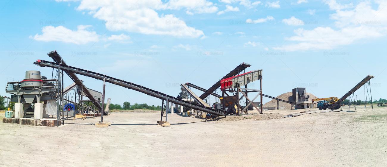 150tph stationary aggregates crushing plant