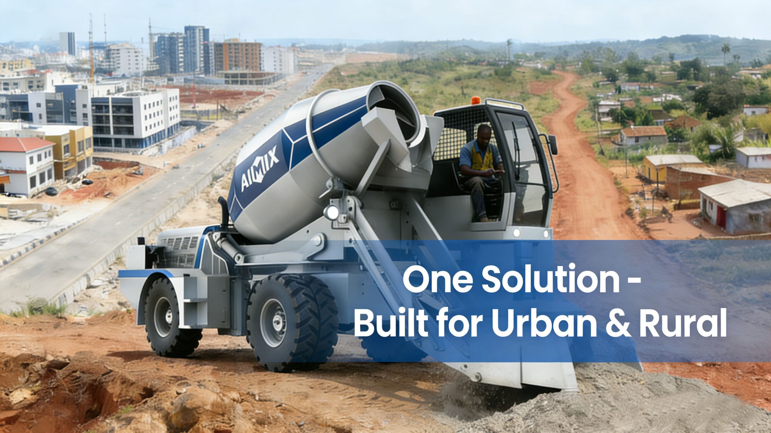 AIMIX Concrete Mixer Will Be Stock in Ghana in 2026